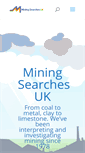 Mobile Screenshot of miningsearchesuk.com